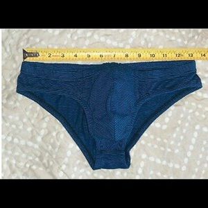 Contour Striped  French Brief by Undergear